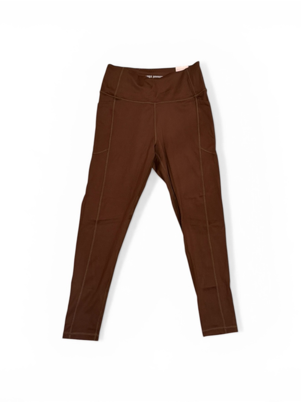 Victoria's Secret Legging High Rise 7/8 Length Size 10 in Brown